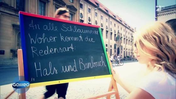 Thành ngữ tiếng Đức “jemandem Hals- und Beinbruch wünschen”